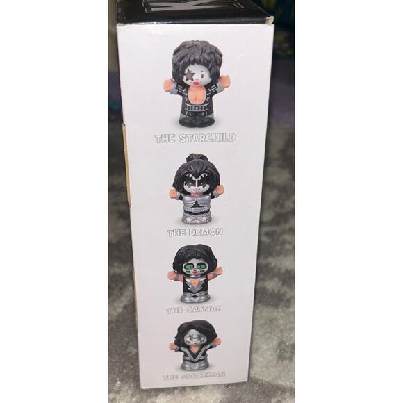Fisher-Price Little People Kiss "Are You Ready To Rock" Collector Set (NEW) - Picture 4 of 5